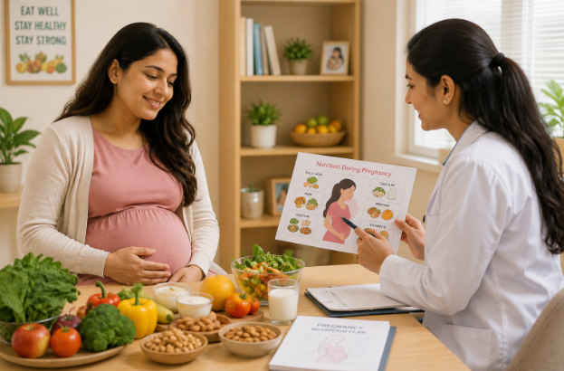 Nutrition guidance during pregnancy by Dr. Neha Khandelwal